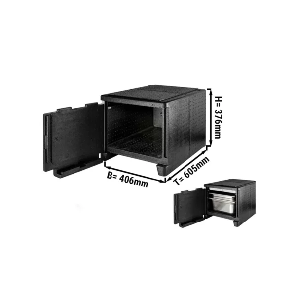 Porter Mini GN 1/1 - 49 litrov | Termobox | Izolovaný box | Polystyrénový box | Polibox | Zahrievací box
