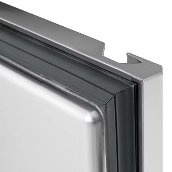 Chladiaci stôl na pizzu PREMIUM - 2100x800mm - s 3 dvierkami a 7 zásuvkami - vrátane chladiacej vitríny - 10x GN 1/3 - Image 4