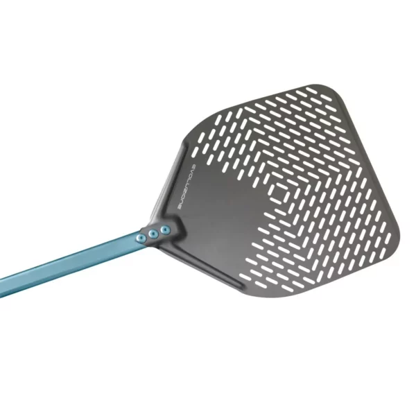 Hliníková lopata na pizzu - 36 cm - perforovaná - Image 3