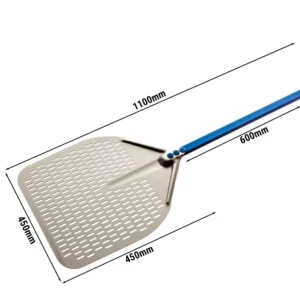 Lopata na pizzu z hliníka - 45 cm - perforovaná