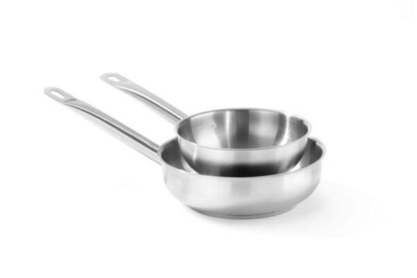 Panvica na vyprážanie – bez pokrievky, HENDI, Kitchen Line, 1,7L, ø200x(H)65mm - Image 2