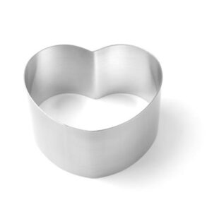 Pekárensko-cukrárenská forma srdce, HENDI, 4 ks, (H)80mm