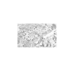 Pergamentový papier s potlačou 258x425mm | Hendi 678206