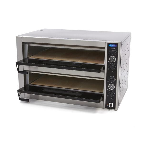 Maxima Deluxe Pizza pec – 6 + 6 x 30 cm – 400 V | 09370050 - Image 2