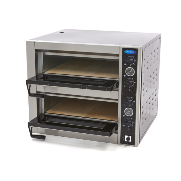 Maxima Deluxe Pizza pec – 4 + 4 x 30 cm – 400 V | 09370030 - Image 2