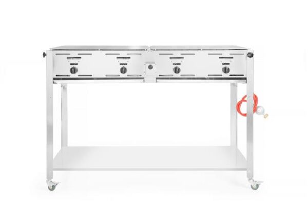Plynový gril Grill-Master Quattro, HENDI, 22kW, 1330x600x(H)920mm