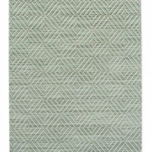 Podložky, geometrický vzor – sada, HENDI, Zelená, 6 ks, 450x300mm
