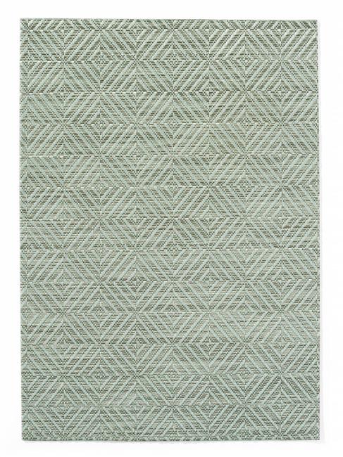Podložky, geometrický vzor – sada, HENDI, Zelená, 6 ks, 450x300mm