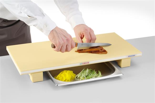 Podstavec pod doštičku na sushi, 45 × 50 × 300 mm, Hasegawa, Béžová, 300x50x(H)45mm – Obrázok 7