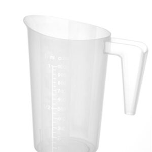 Polypropylénová stupňovaná odmerka, HENDI, 5L, ø210x(H)270mm