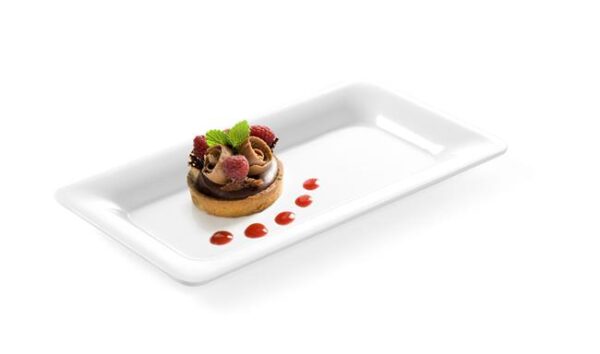 Porcelánový bufetový podnos GN, Fine Dine, GN 1/4, 265x162x(H)20mm - Image 2