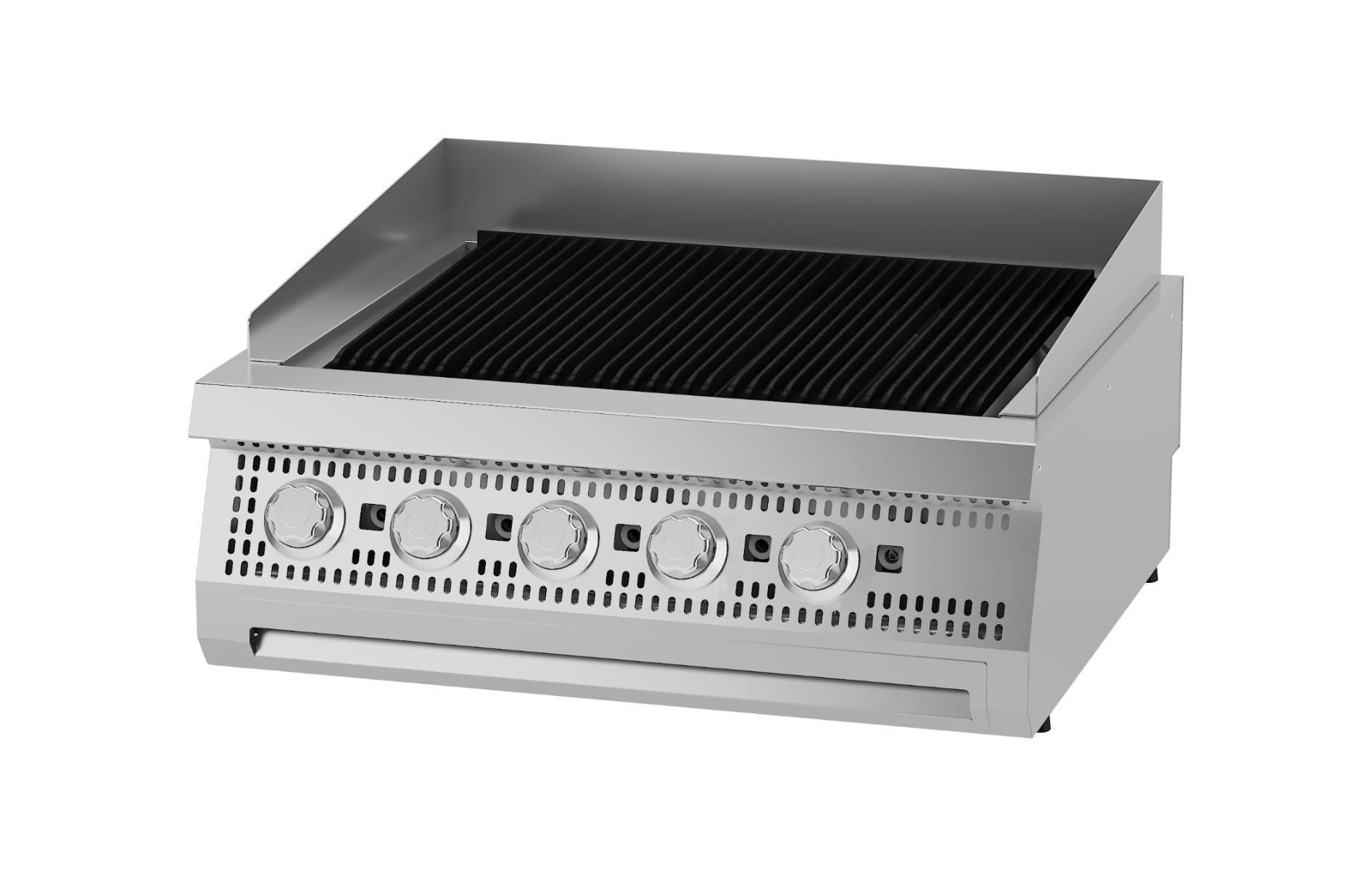 Prémiový gril - 5 zón - plynový - dvojitá jednotka - hĺbka 90 cm