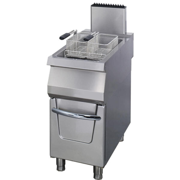 Plynová fritéza s kohútikom Premium – 22 L | Maxima 09398605