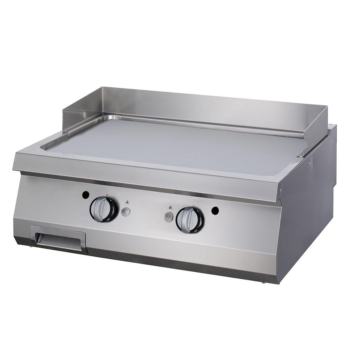Grilovacia doska Premium Smooth Chrome - plynová - dvojitá jednotka - 90 cm hlboká