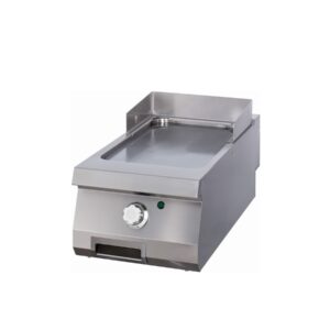 Grilovacia doska Premium Smooth Chrome - elektrická - pre jednu jednotku - 90 cm hlboká