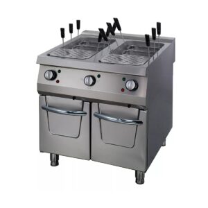 Varič na cestoviny Premium - elektrický - 400V - dvojplatnička - hĺbka 90 cm