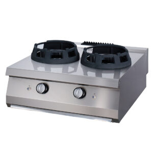 Plynový WOK horák dvojitý Premium – 28 kW | Maxima 09398546