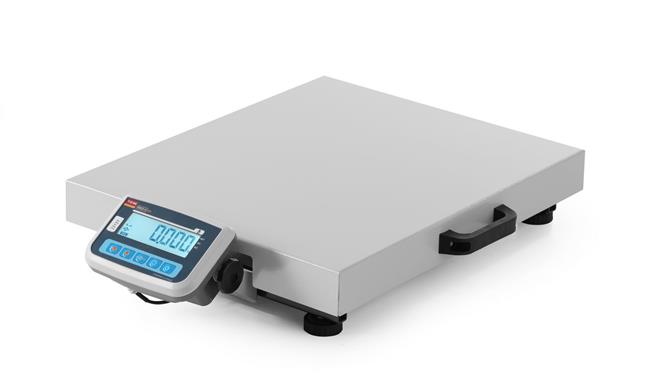 Prenosná váha na balíky LCD s legalizáciou, rad EKO+, 150 kg, TEM, 730x535x(H)170mm – Obrázok 2