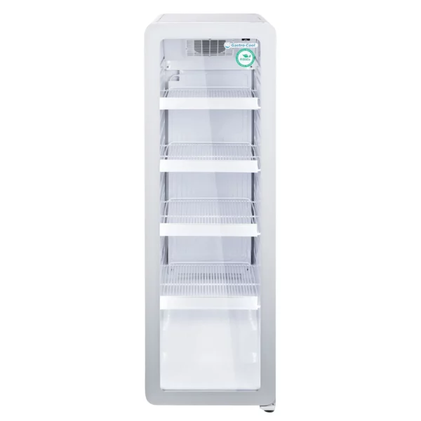 GASTRO COOL | Chladnička so sklenenými dverami - 135 litrov - úzka - 1 sklenené dvere - biela - Image 3