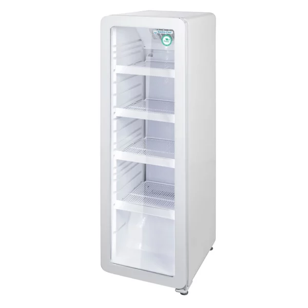 GASTRO COOL | Chladnička so sklenenými dverami - 135 litrov - úzka - 1 sklenené dvere - biela - Image 5