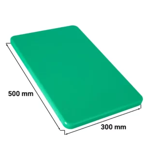 Doska na krájanie - 30 x 50 cm - hrúbka 2 cm - zelená