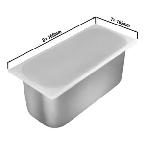 Silikónové veko na nádobu na zmrzlinu - 360 x 165 mm