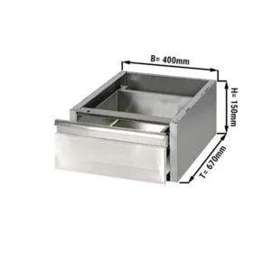 Zásuvkový blok s 1 zásuvkou PREMIUM - modul spodnej konštrukcie 400x660mm