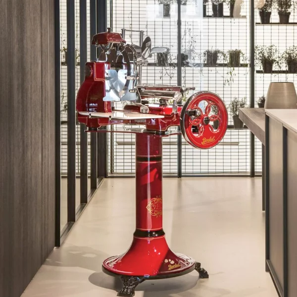 BERKEL | Zotrvačníkový stroj B114 - Čepeľ: Ø 319mm - Červená - Image 9
