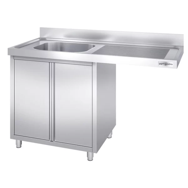 Drezová skrinka k umývačke riadu- 1400x600mm -1 umývadlo vľavo Š500xH400xV250mm - Image 3