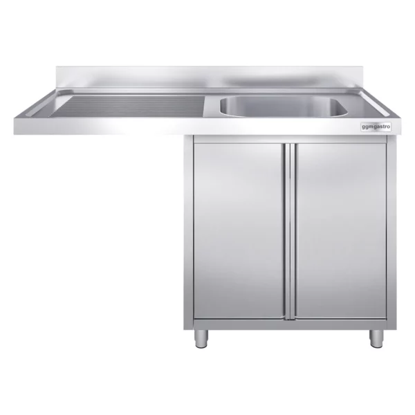 Drezová skrinka k umývačke riadu- 1400x600mm -1 umývadlo vpravo Š500xH400xV250mm - Image 3