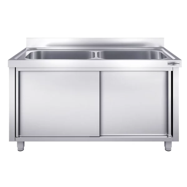 Skrinka na umývanie hrncov - 1000x700mm - s 1 umývadlom - Image 6