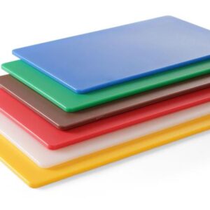 Sada dosiek na krájanie HACCP GN 1/1, 6 farieb, HENDI, 6 ks, 530x325mm