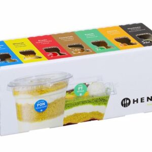 Sada jednorazových štítkov pre bezpečnosť potravín pre každý deň v týždni s dávkovačom, HENDI, 240x80x(H)100mm