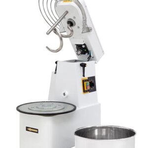 Špirálové miesiče s vyberateľnou nádobou, s 2 rýchlosťami, Prismafood, 56 kg/h, 22L, 400V/1100W, 390x670x(H)735mm