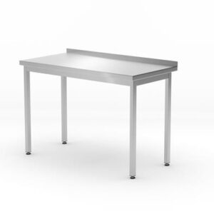 Stenový stôl Budget Line, bez polici - zoskrutkovaný, hĺbka 600 mm, HENDI, Budget Line, 800x600x(H)850mm