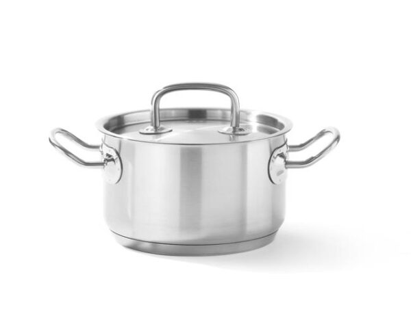 Stredný hrniec – s pokrievkou, HENDI, Kitchen Line, 9,5L, ø280x(H)155mm - Image 2