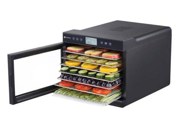 Sušička potravín, HENDI, Kitchen Line, 7 zásobníkov, 230V/500W, 347x505x(H)320mm - Image 3