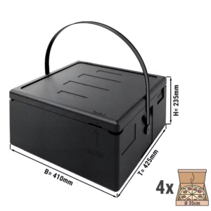 Termobox | Pizza box - na 4 pizze Ø 35 cm