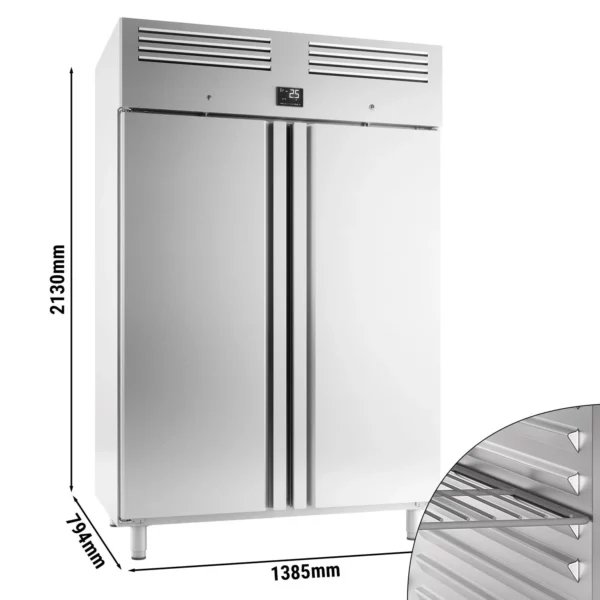 Mraznička PREMIUM PLUS - GN 2/1 - 1240 litrov - s 2 dverami