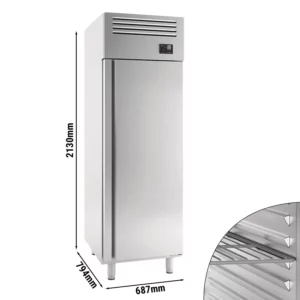 Mraznička PREMIUM PLUS - GN 2/1 - 560 litrov - s 1 dvierkami