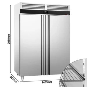 Mraznička PREMIUM - GN 2/1 - 1400 litrov - s 2 dverami