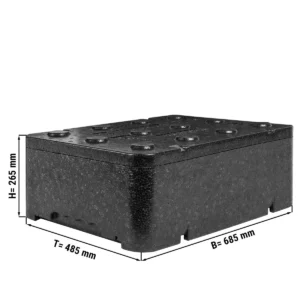Termobox / Polibox - pre EN plechy - 685 x 485 x 265 mm
