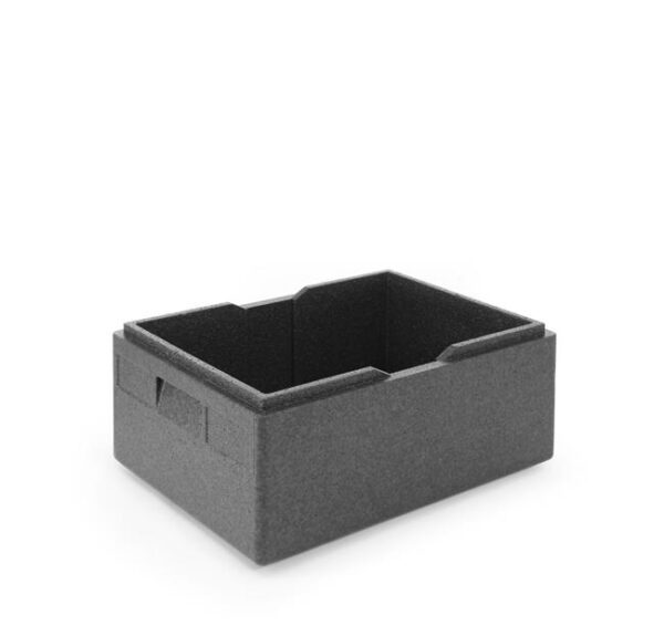 Tepelnoizolačná nádoba, HENDI, Kitchen Line, GN 1/1, 53L, Čierna, 685x485x(H)260mm - Image 3