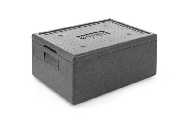Tepelnoizolačná nádoba, HENDI, Kitchen Line, GN 1/1, 80L, Čierna, 685x485x(H)360mm