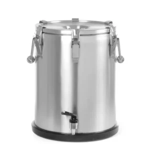 Termoska Profi Line na prepravu potravín – s kohútikom, HENDI, Profi Line, 25L, ø330x(H)430mm 710234