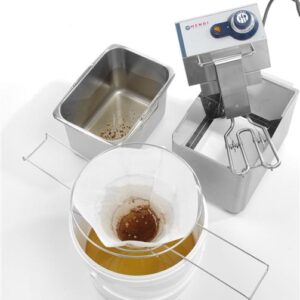 Tukový filter pre hlbokú fritézu – 50 ks, HENDI, 50 ks, 254x254mm