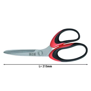 Univerzálne nožnice - 21,5 cm - dĺžka strihu 8,5 cm