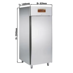 Pekárenská mraznička PREMIUM - EN 60x80 - 858 litrov - s 1 dvierkami