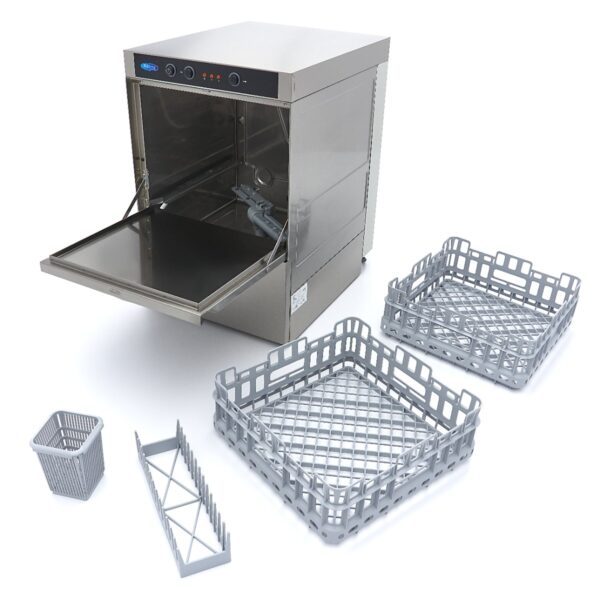 Umývačka riadu 40 x 40 cm s oplachovacím čerpadlom – 12 L | Maxima 09240020 - Image 10