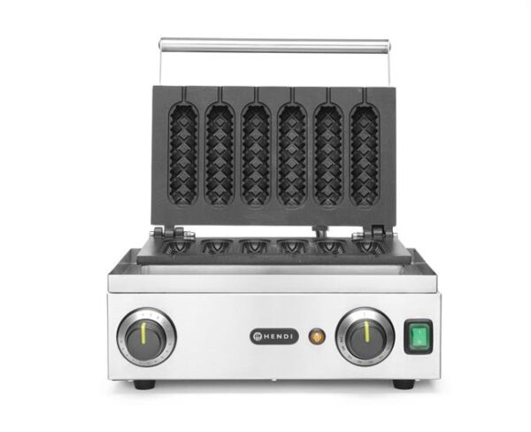 Vaflovač corn-dog, HENDI, 230V/1550W, 390x378x(H)229mm
